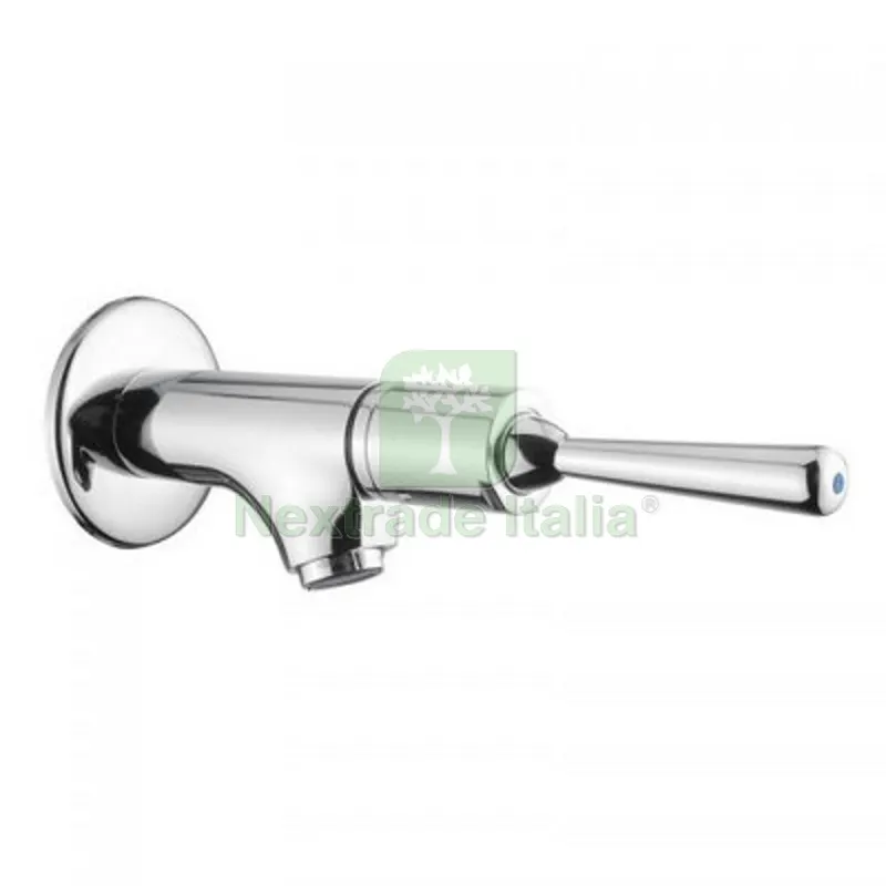 RUBINETTO A PARETE TEMPORIZZATO CON LEVA ANTISVITAMENTO Cromo — Rubinetti e valvole — rif. FERX.DIA245-329 RUBINETTO A PARETE TEMPORIZZATO CON LEVA ANTISVITAMENTO Cromo — Rubinetti e valvole — rif. FERX.DIA245-329