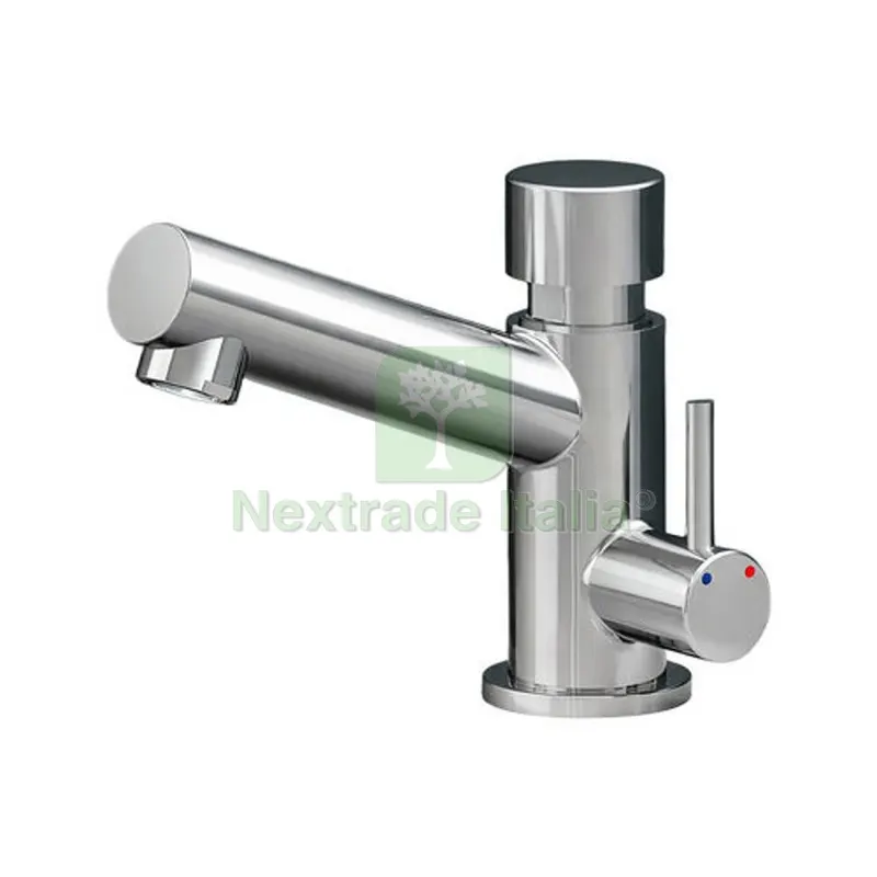 MISCELATORE TEMPORIZZATO TIME CANNA DRITTA PER LAVABO Cromo — Rubinetti e valvole — rif. FERX.DIA245-DL02001 MISCELATORE TEMPORIZZATO TIME CANNA DRITTA PER LAVABO Cromo — Rubinetti e valvole — rif. FERX.DIA245-DL02001