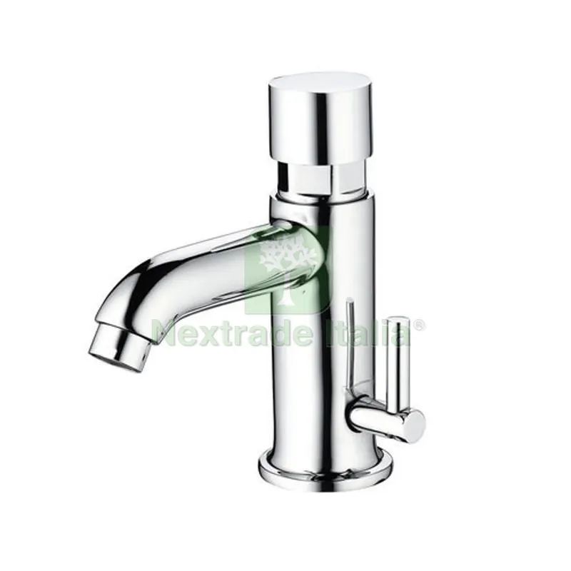 MISCELATORE TEMPORIZZATO TIME CANNA TONDA PER LAVABO Cromo — Rubinetti e valvole — rif. FERX.DIA245-DL02002 MISCELATORE TEMPORIZZATO TIME CANNA TONDA PER LAVABO Cromo — Rubinetti e valvole — rif. FERX.DIA245-DL02002