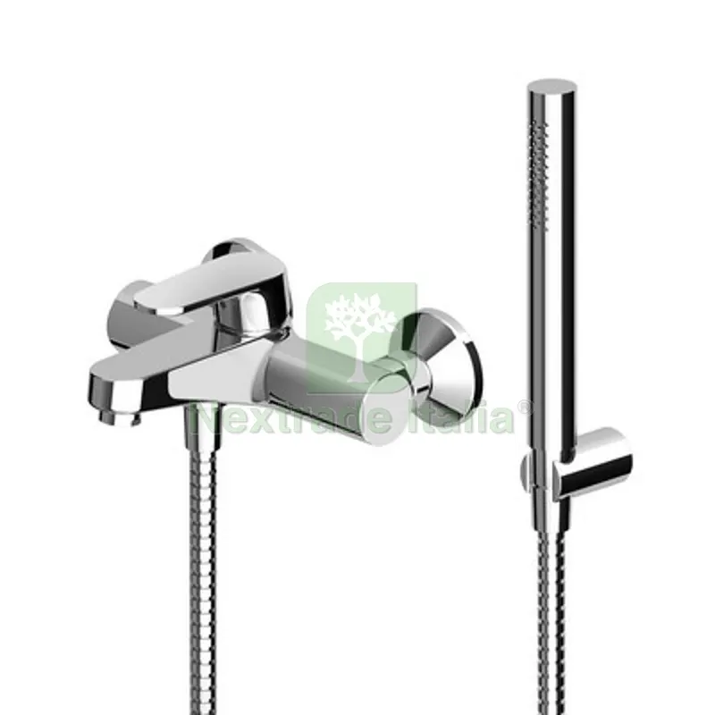 MONOCOMANDO VASCA-DOCCIA ESTERNO C/ACCESSORI SERIE SUN Cromo — Rubinetti e valvole — rif. FERX.DIA250-N130 MONOCOMANDO VASCA-DOCCIA ESTERNO C/ACCESSORI SERIE SUN Cromo — Rubinetti e valvole — rif. FERX.DIA250-N130