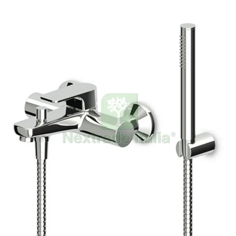 MONOCOMANDO VASCA-DOCCIA ESTERNO C/ACCESSORI SERIE WIND Cromo — Rubinetti e valvole — rif. FERX.DIA250-W130