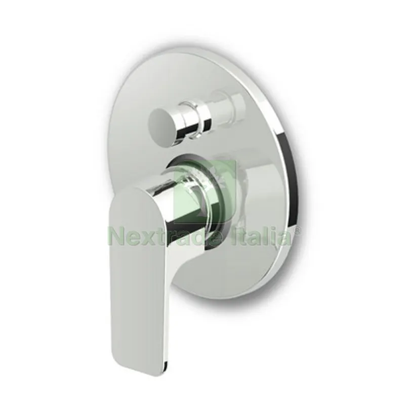 MONOCOMANDO INCASSO VASCA-DOCCIA C/DEV. SERIE WIND Cromo — Rubinetti e valvole — rif. FERX.DIA250-W145 MONOCOMANDO INCASSO VASCA-DOCCIA C/DEV. SERIE WIND Cromo — Rubinetti e valvole — rif. FERX.DIA250-W145