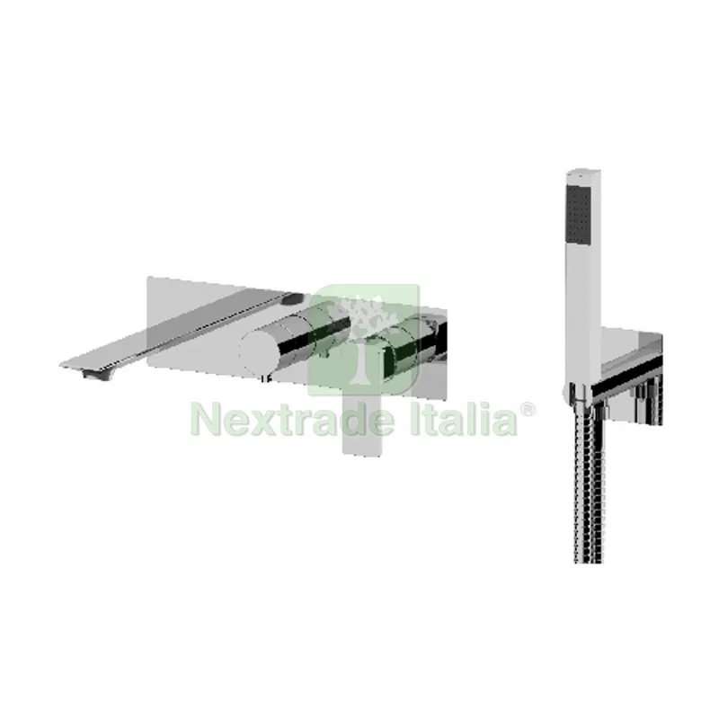 Set a Incasso a 2 VIE per Vasca Linea Icon Cromo — Adesivi e sigillanti — rif. FERX.DIA272-B031-CR Set a Incasso a 2 VIE per Vasca Linea Icon Cromo — Adesivi e sigillanti — rif. FERX.DIA272-B031-CR