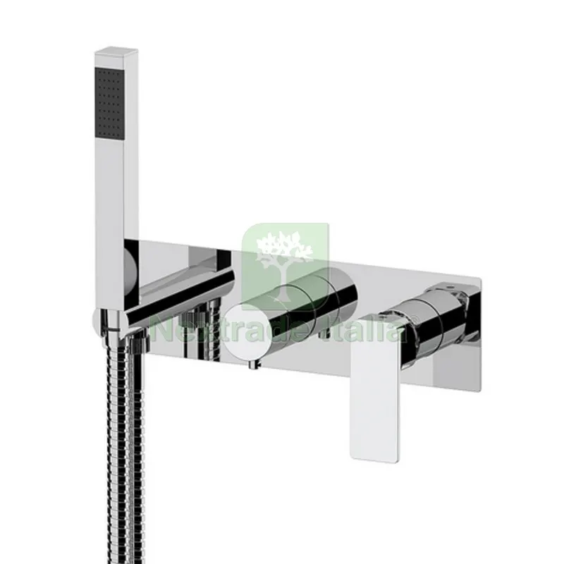 SET MISCELATORE A INCASSO A 2 VIE VASCA DOCCIA LINEA ICON Cromo — Rubinetti e valvole — rif. FERX.DIA272-B034-CR SET MISCELATORE A INCASSO A 2 VIE VASCA DOCCIA LINEA ICON Cromo — Rubinetti e valvole — rif. FERX.DIA272-B034-CR