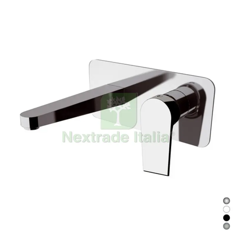 MISCELATORE MONOCOMANDO LAVABO AD INCASSO ARTIC Nero Opaco — Rubinetti e valvole — rif. FERX.DIA272-C512-NO MISCELATORE MONOCOMANDO LAVABO AD INCASSO ARTIC Nero Opaco — Rubinetti e valvole — rif. FERX.DIA272-C512-NO