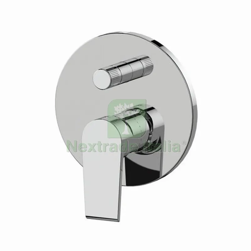 MISCELATORE INCASSO DOCCIA C/DEVIATORE 2 VIE A VITONE LINEA ARTIC Cromo — Sanitari e ceramiche — rif. FERX.DIA272-C547-CR