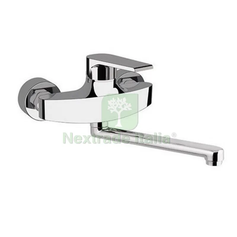 MISCELATORE MONOCOMANDO LAVELLO A MURO LINEA ARTIC Cromo — Rubinetti e valvole — rif. FERX.DIA272-C550 MISCELATORE MONOCOMANDO LAVELLO A MURO LINEA ARTIC Cromo — Rubinetti e valvole — rif. FERX.DIA272-C550