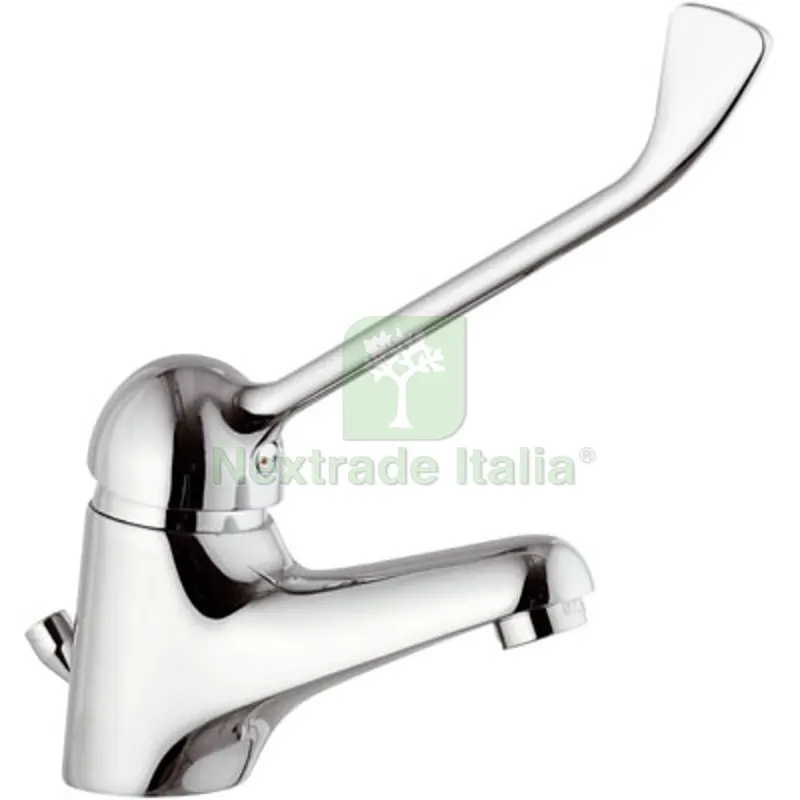 MISCELATORE MONOCOMANDO LAVABO CON LEVA CLINICA EPIC Cromo — Rubinetti e valvole — rif. FERX.DIA272-E015