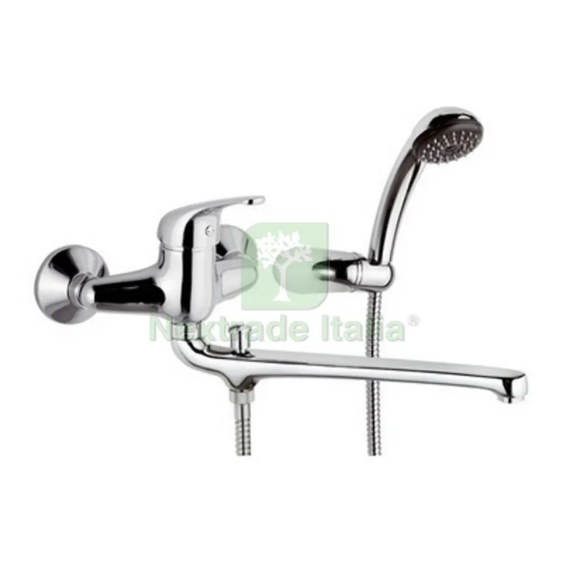 MISCELATORE MONOCOMANDO VASCA CON ACCESSORI LINEA EPIC Cromo — Rubinetti e valvole — rif. FERX.DIA272-E031