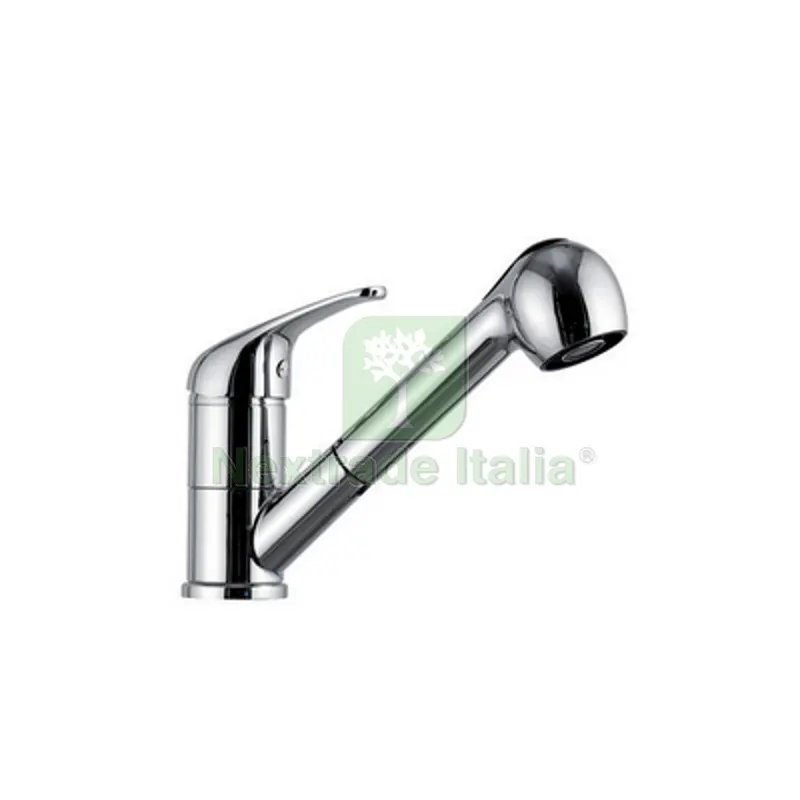 MISCELATORE MONOC. LAVELLO CON DOCCIA ESTRAIBILE 2 GETTI LINEA EPIC Cromo — Rubinetti e valvole — rif. FERX.DIA272-E061 MISCELATORE MONOC. LAVELLO CON DOCCIA ESTRAIBILE 2 GETTI LINEA EPIC Cromo — Rubinetti e valvole — rif. FERX.DIA272-E061