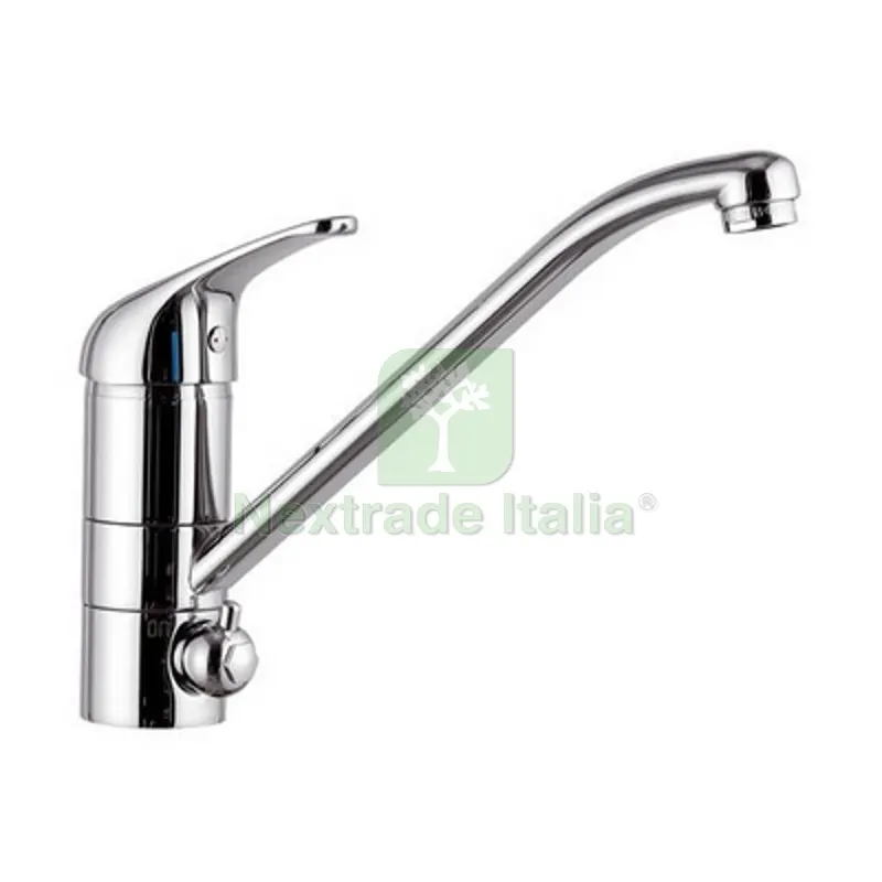 MISCELATORE MONOCOMANDO LAVELLO CON DEVIATORE LINEA EPIC Cromo — Rubinetti e valvole — rif. FERX.DIA272-E064