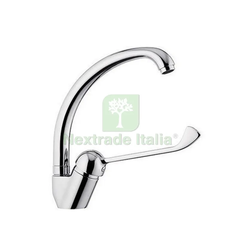 MISCELATORE MONOCOMANDO LAVELLO BOCCA ALTA GIR. LEVA CLINICA EPIC Cromo — Rubinetti e valvole — rif. FERX.DIA272-E0652 MISCELATORE MONOCOMANDO LAVELLO BOCCA ALTA GIR. LEVA CLINICA EPIC Cromo — Rubinetti e valvole — rif. FERX.DIA272-E0652