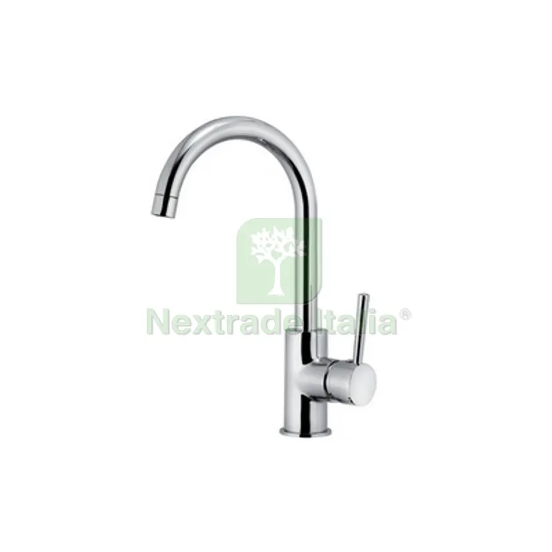 MISCELATORE MONOC. LAVELLO BOCCA GIREVOLE AD "U" LINEA EPIC Cromo — Rubinetti e valvole — rif. FERX.DIA272-E069 MISCELATORE MONOC. LAVELLO BOCCA GIREVOLE AD "U" LINEA EPIC Cromo — Rubinetti e valvole — rif. FERX.DIA272-E069