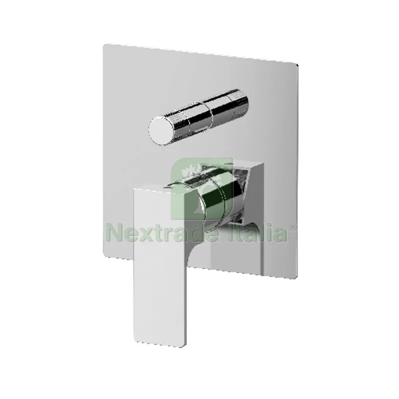 MISCELATORE INCASSO DOCCIA CON DEVIATORE A VITONE LINEA REBEL Cromo — Sanitari e ceramiche — rif. FERX.DIA272-F046-CR MISCELATORE INCASSO DOCCIA CON DEVIATORE A VITONE LINEA REBEL Cromo — Sanitari e ceramiche — rif. FERX.DIA272-F046-CR