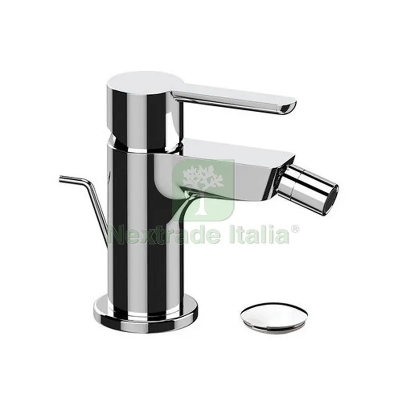 MISCELATORE MONOCOMANDO BIDET LINEA CON SCARICO LINEA ACTION Cromo — Rubinetti e valvole — rif. FERX.DIA272-G020-CR