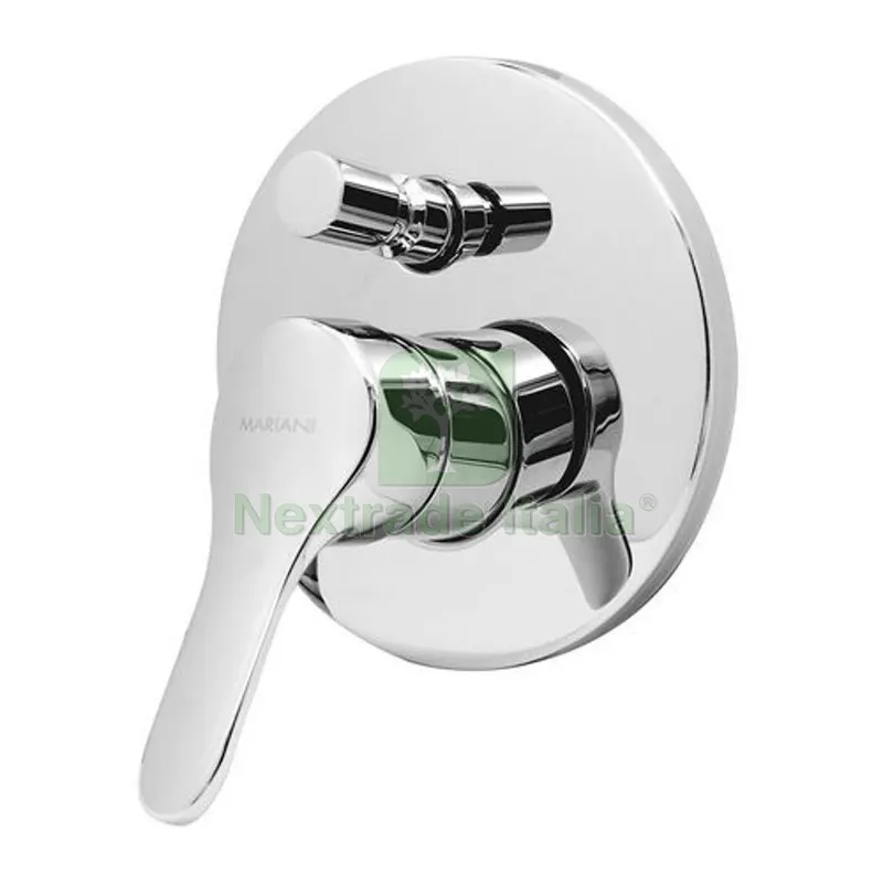 MISCELATORE MONOCOMANDO INCASSO DOCCIA CON DEVIATORE THEBE Cromo — Rubinetti e valvole — rif. FERX.DIA272-H045 MISCELATORE MONOCOMANDO INCASSO DOCCIA CON DEVIATORE THEBE Cromo — Rubinetti e valvole — rif. FERX.DIA272-H045
