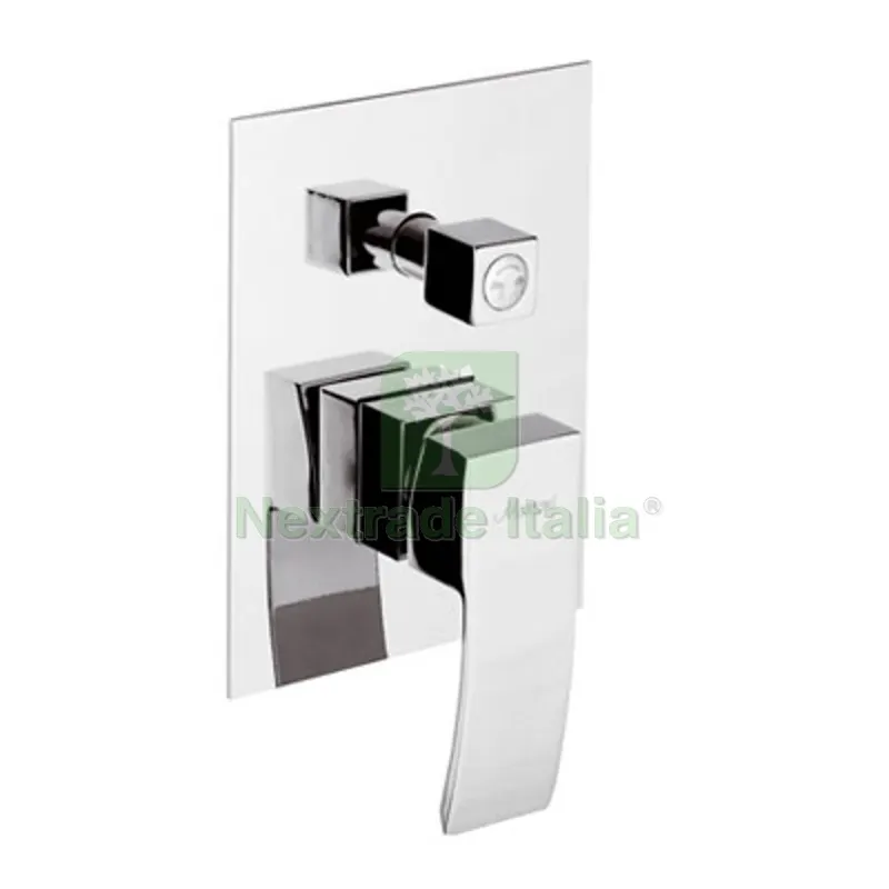 MONOCOMANDO INCASSO DOCCIA CON DEVIATORE LINEA MARTE Cromo — Sanitari e ceramiche — rif. FERX.DIA272-R045 MONOCOMANDO INCASSO DOCCIA CON DEVIATORE LINEA MARTE Cromo — Sanitari e ceramiche — rif. FERX.DIA272-R045