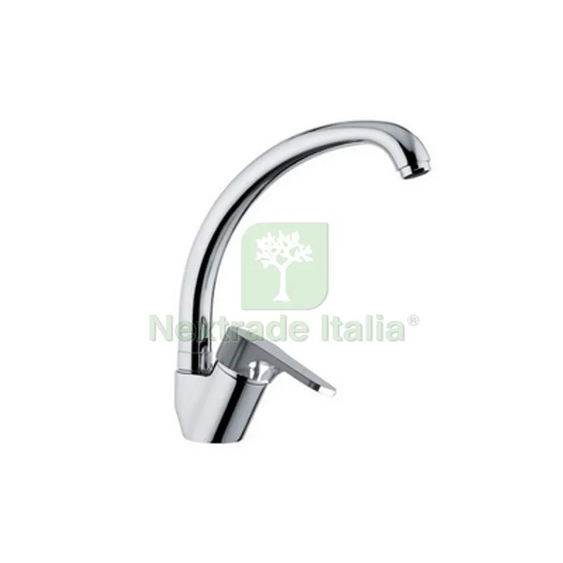 MISCELATORE MONOCOMANDO LAVELLO BOCCA ALTA LINEA SURF Cromo — Rubinetti e valvole — rif. FERX.DIA272-S062 MISCELATORE MONOCOMANDO LAVELLO BOCCA ALTA LINEA SURF Cromo — Rubinetti e valvole — rif. FERX.DIA272-S062