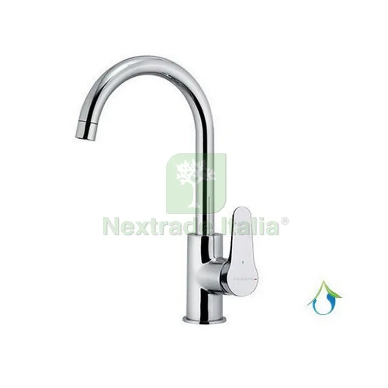 MISCELATORE MONOCOMANDO LAVELLO CANNA ALTA GIREVOLE LINEA SURF ECO Cromo — Rubinetti e valvole — rif. FERX.DIA272-SE060 MISCELATORE MONOCOMANDO LAVELLO CANNA ALTA GIREVOLE LINEA SURF ECO Cromo — Rubinetti e valvole — rif. FERX.DIA272-SE060