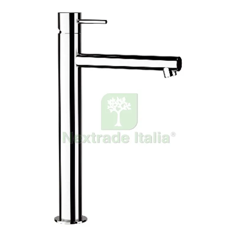 MISCELATORE MONOCOMANDO LAVABO ALTO LINEA ULTRAMINIMAL Cromo — Rubinetti e valvole — rif. FERX.DIA272-U011
