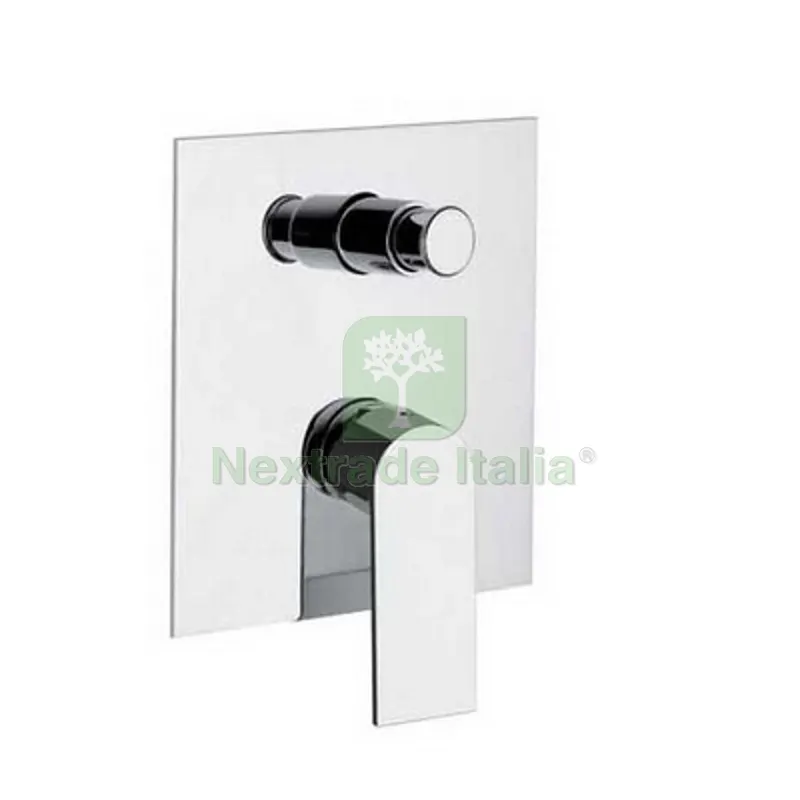 MONOCOMANDO INCASSO DOCCIA CON DEVIATORE LINEA AVENUE Cromo — Sanitari e ceramiche — rif. FERX.DIA272-V045
