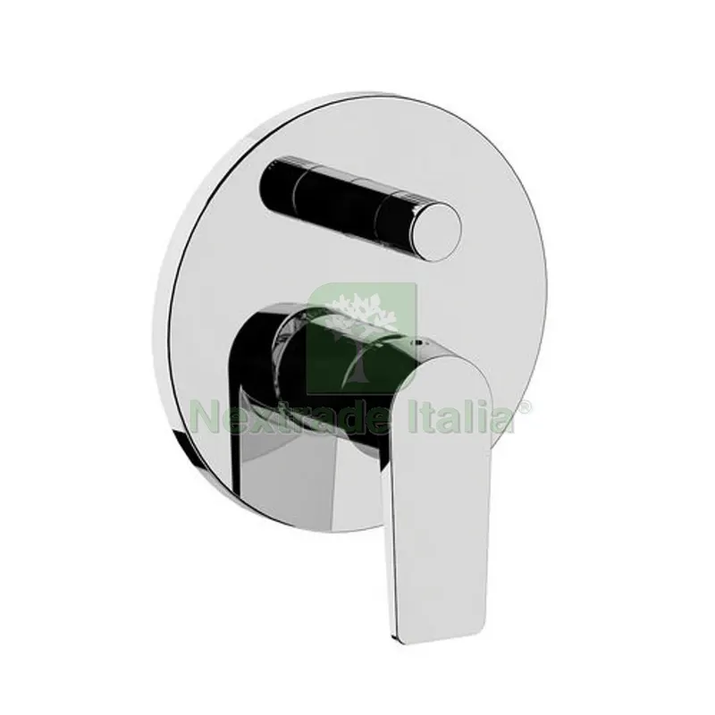 MISCELATORE MONOCOMANDO INCASSO DOCCIA CON DEVIATORE A VITONE VEGA Cromo — Rubinetti e valvole — rif. FERX.DIA272-W047