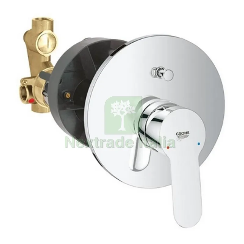 MISCELATORE MONOCOMANDO INCASSO DOCCIA C/DEV. LINEA BAUEDGE Cromo — Rubinetti e valvole — rif. FERX.DIA273-B29079 MISCELATORE MONOCOMANDO INCASSO DOCCIA C/DEV. LINEA BAUEDGE Cromo — Rubinetti e valvole — rif. FERX.DIA273-B29079
