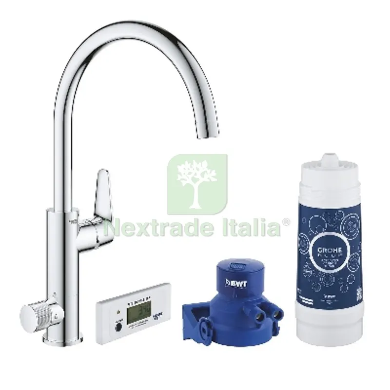 MISCELATORE PER LAVELLO BLUE PURE BAUCURVE CON SISTEMA FILTR. ACQUA Cromo — Rubinetti e valvole — rif. FERX.DIA273-H30385-000 MISCELATORE PER LAVELLO BLUE PURE BAUCURVE CON SISTEMA FILTR. ACQUA Cromo — Rubinetti e valvole — rif. FERX.DIA273-H30385-000