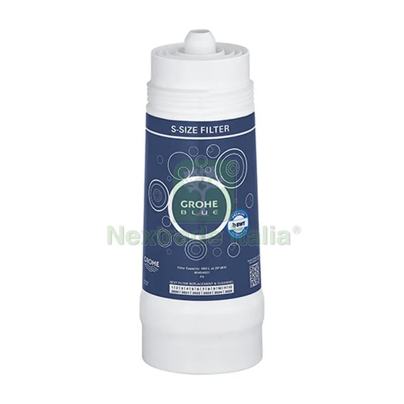 FILTRO TAGLIA S GROHE BLUE Capacità 600 l — Protezioni corpo — rif. FERX.DIA273-H40404-001