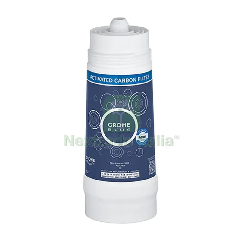 Filtro AI Carboni Attivi Grohe Blue Capacità 3000 l — Protezioni corpo — rif. FERX.DIA273-H40547-001 Filtro AI Carboni Attivi Grohe Blue Capacità 3000 l — Protezioni corpo — rif. FERX.DIA273-H40547-001