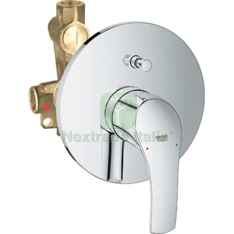MISCELATORE MONOCOMANDO INCASSO DOCCIA C/DEV. LINEA EUROSMART Cromo — Rubinetti e valvole — rif. FERX.DIA273-M245 MISCELATORE MONOCOMANDO INCASSO DOCCIA C/DEV. LINEA EUROSMART Cromo — Rubinetti e valvole — rif. FERX.DIA273-M245