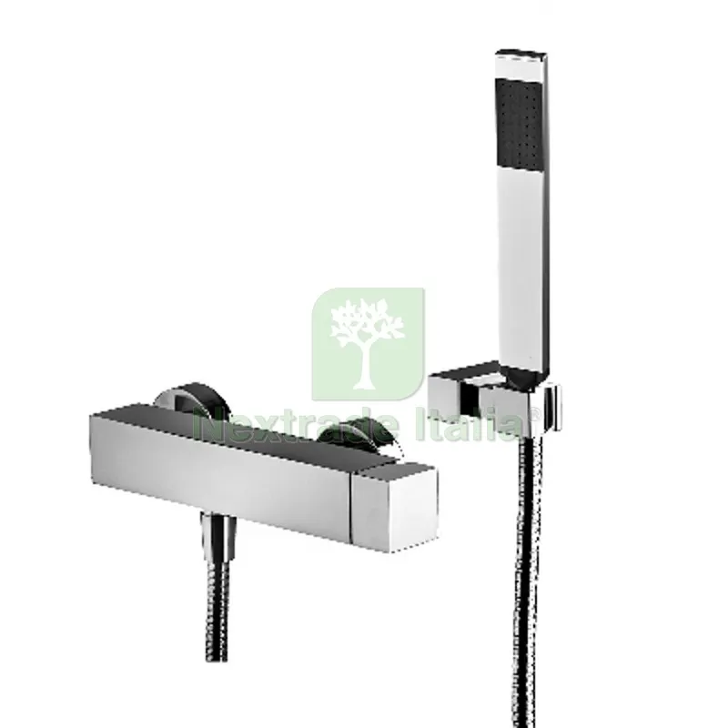 MISCELATORE MONOC. ESTERNO DOCCIA CON ACCESSORI ELLE Cromo — Rubinetti e valvole — rif. FERX.DIA274-E870 MISCELATORE MONOC. ESTERNO DOCCIA CON ACCESSORI ELLE Cromo — Rubinetti e valvole — rif. FERX.DIA274-E870