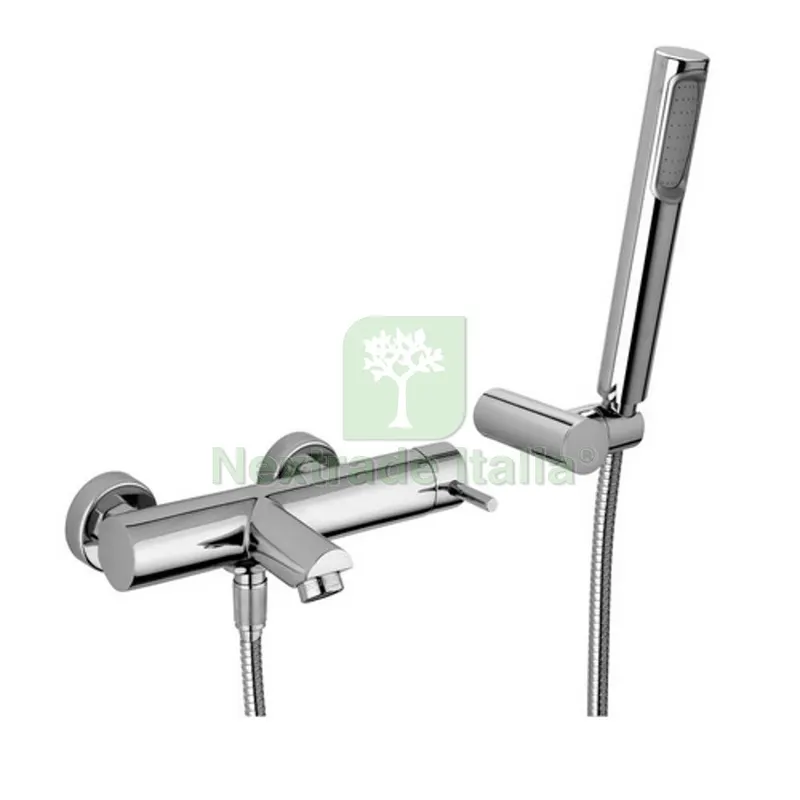 MISCELATORE VASCA DOCCIA E SUPPORTO SNODATO LINEA STICK Cromo — Rubinetti e valvole — rif. FERX.DIA274-K030 MISCELATORE VASCA DOCCIA E SUPPORTO SNODATO LINEA STICK Cromo — Rubinetti e valvole — rif. FERX.DIA274-K030
