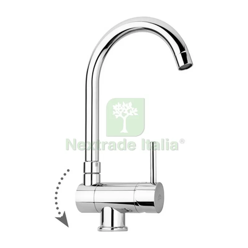 MISCELATORE LAVELLO MONOFORO CON CANNA RECLINABILE STICK Cromo — Rubinetti e valvole — rif. FERX.DIA274-K064 MISCELATORE LAVELLO MONOFORO CON CANNA RECLINABILE STICK Cromo — Rubinetti e valvole — rif. FERX.DIA274-K064