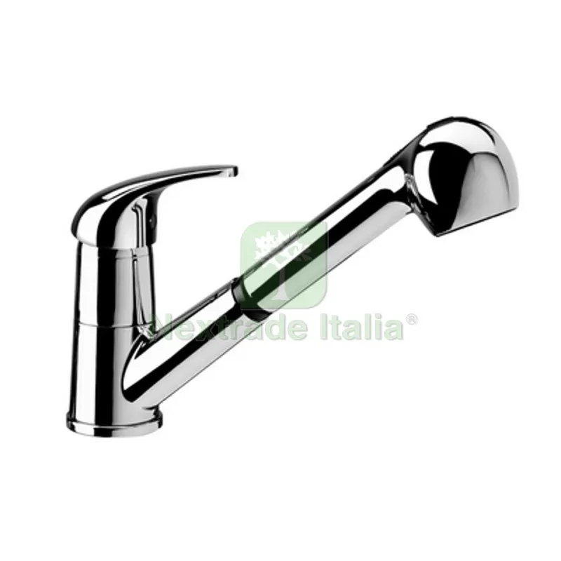 MISCELATORE MONOC. LAVELLO CON DOCCIA ESTRAIBILE NETTUNO DUE Cromo — Rubinetti e valvole — rif. FERX.DIA274-N361 MISCELATORE MONOC. LAVELLO CON DOCCIA ESTRAIBILE NETTUNO DUE Cromo — Rubinetti e valvole — rif. FERX.DIA274-N361