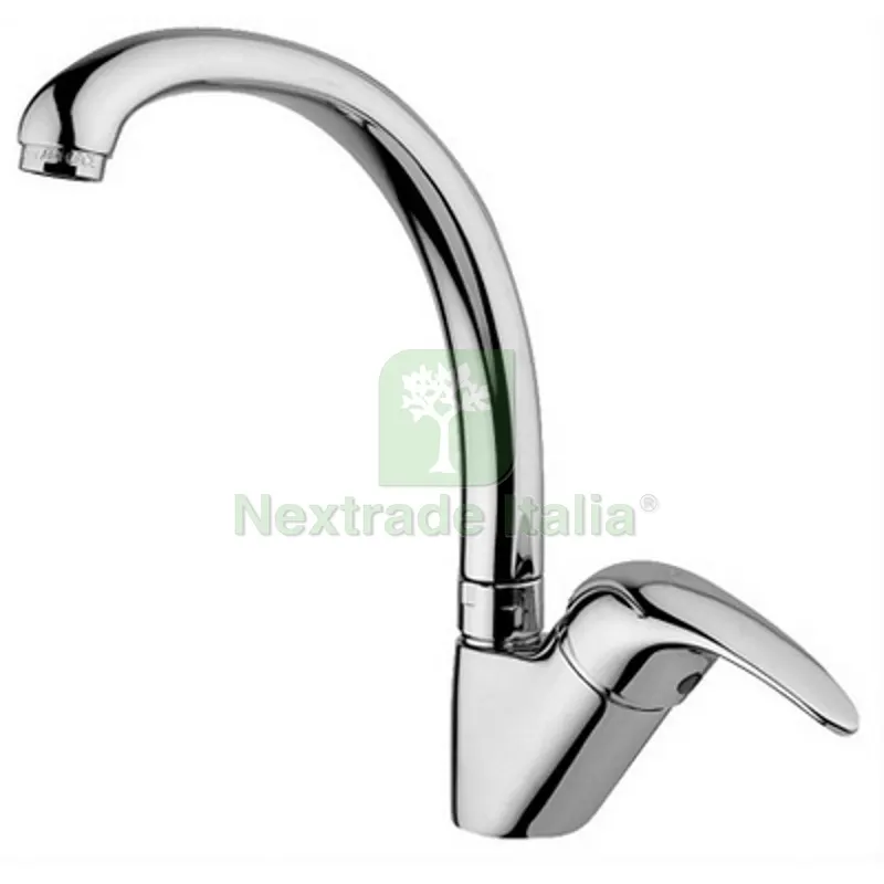 MISCELATORE MONOC. LAVELLO CANNA ALTA LINEA NETTUNO DUE Cromo — Rubinetti e valvole — rif. FERX.DIA274-N362 MISCELATORE MONOC. LAVELLO CANNA ALTA LINEA NETTUNO DUE Cromo — Rubinetti e valvole — rif. FERX.DIA274-N362