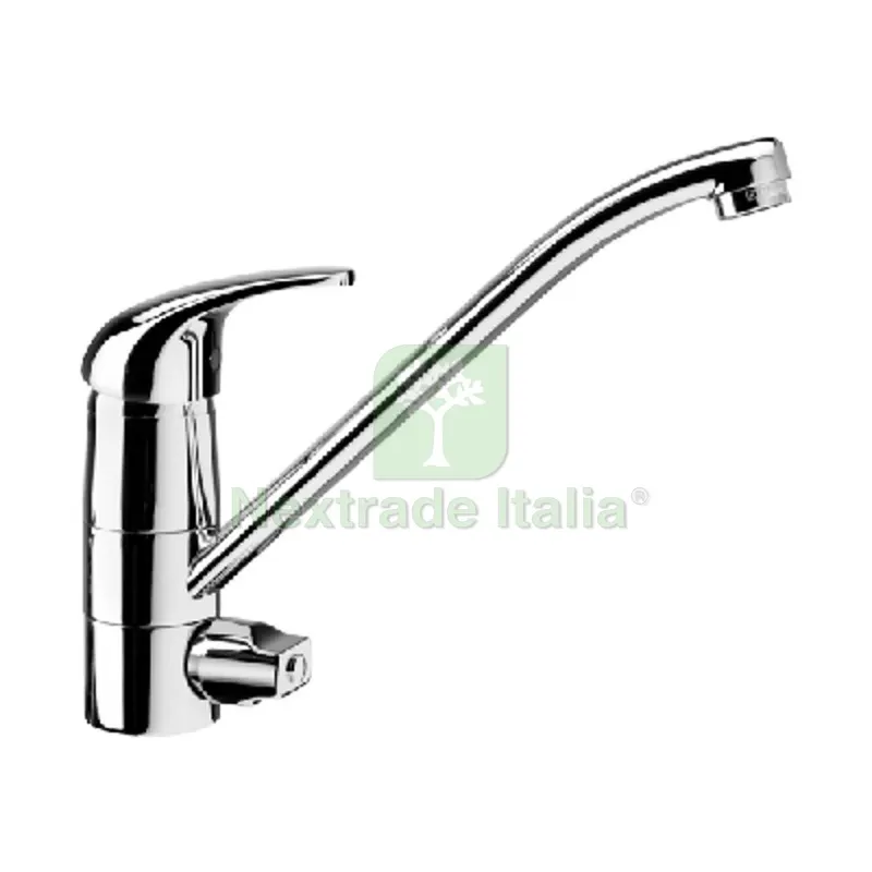 MISCELATORE MONOC. LAVELLO CON ATT. LAVASTOVIGLIE NETTUNO DUE Cromo — Rubinetti e valvole — rif. FERX.DIA274-N365