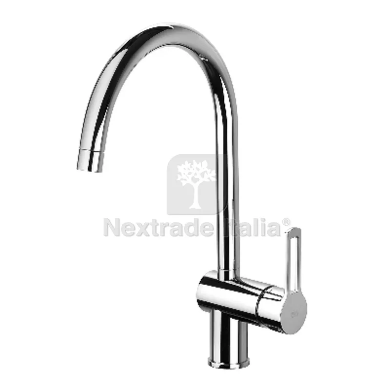 MISCELATORE MONOC. LAVELLO CANNA ALTA LINEA RINGO Cromo — Rubinetti e valvole — rif. FERX.DIA274-R562