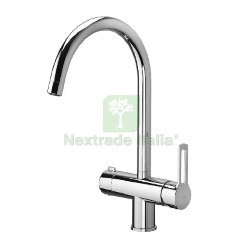 MISCELATORE MONOC. LAVELLO ATT. LAVASTOVIGLIE LINEA RINGO Cromo — Rubinetti e valvole — rif. FERX.DIA274-R564
