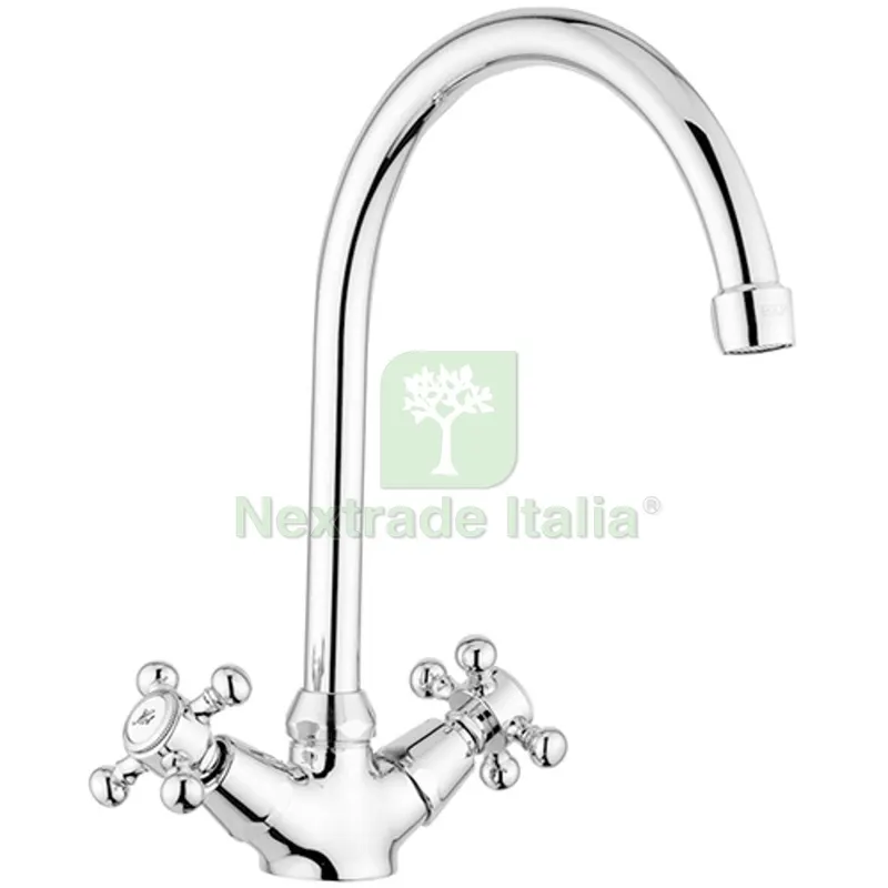 MISCELATORE LAVELLO SERIE VIOLA Cromo — Rubinetti e valvole — rif. FERX.DIA274-TV260
