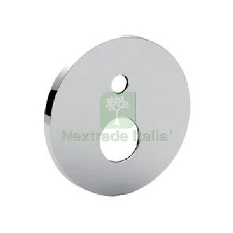 PIASTRA TONDA ABS 2 FORI CON OR Cromo — Adesivi e sigillanti — rif. FERX.DIA274-ZPIA074 PIASTRA TONDA ABS 2 FORI CON OR Cromo — Adesivi e sigillanti — rif. FERX.DIA274-ZPIA074