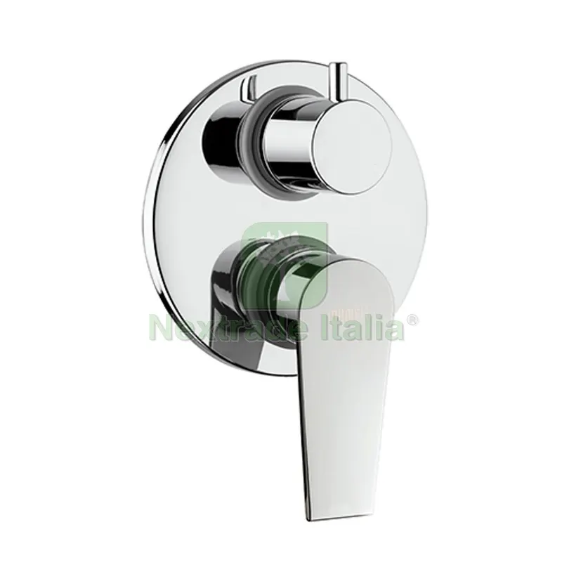 MISCELATORE MONOCOMANDO INCASSO DOCCIA CON DEVIATORE LINEA LOGOS Cromo — Rubinetti e valvole — rif. FERX.DIA275-L145 MISCELATORE MONOCOMANDO INCASSO DOCCIA CON DEVIATORE LINEA LOGOS Cromo — Rubinetti e valvole — rif. FERX.DIA275-L145