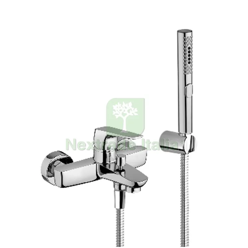 MISCELATORE MONOCOMANDO VASCA CON ACCESSORI SPARTACO Cromo — Rubinetti e valvole — rif. FERX.DIA275-S230 MISCELATORE MONOCOMANDO VASCA CON ACCESSORI SPARTACO Cromo — Rubinetti e valvole — rif. FERX.DIA275-S230