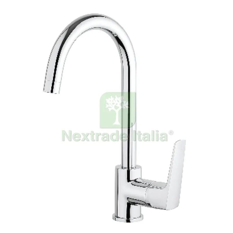 MISCELATORE MONOCOMANDO LAVELLO CANNA ALTA SPARTACO Cromo — Rubinetti e valvole — rif. FERX.DIA275-S262 MISCELATORE MONOCOMANDO LAVELLO CANNA ALTA SPARTACO Cromo — Rubinetti e valvole — rif. FERX.DIA275-S262