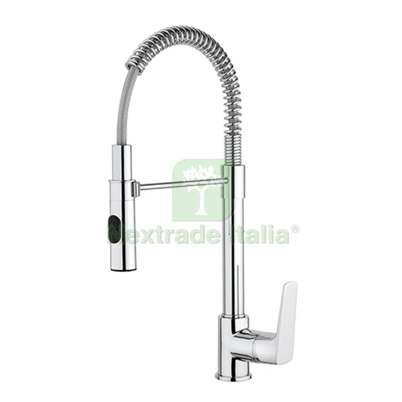 MISCELATORE MONOCOMANDO LAVELLO CON DOCCIA ESTRAIBILE Cromo — Rubinetti e valvole — rif. FERX.DIA275-S267 MISCELATORE MONOCOMANDO LAVELLO CON DOCCIA ESTRAIBILE Cromo — Rubinetti e valvole — rif. FERX.DIA275-S267