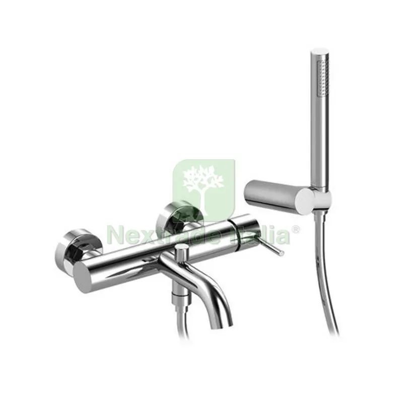 MISCELATORE MONOCOMANDO VASCA ESTERNO CON ACCESSORI Pvd Grigio — Rubinetti e valvole — rif. FERX.DIA276-AL030-PG MISCELATORE MONOCOMANDO VASCA ESTERNO CON ACCESSORI Pvd Grigio — Rubinetti e valvole — rif. FERX.DIA276-AL030-PG