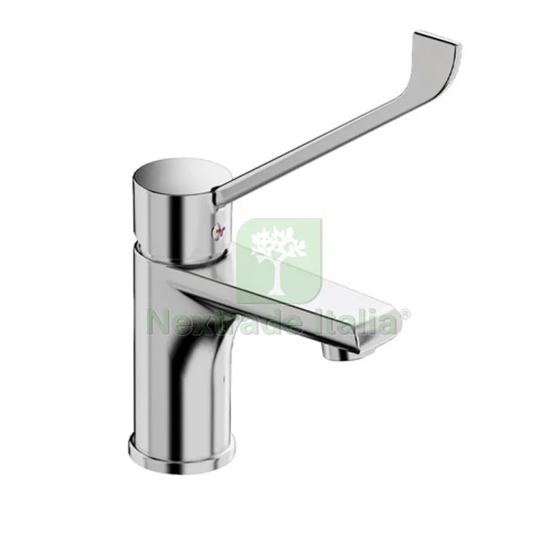 MISCELATORE MONOCOMANDO LAVABO CON LEVA CLINICA LINEA TEN Cromo — Rubinetti e valvole — rif. FERX.DIA276-T315 MISCELATORE MONOCOMANDO LAVABO CON LEVA CLINICA LINEA TEN Cromo — Rubinetti e valvole — rif. FERX.DIA276-T315