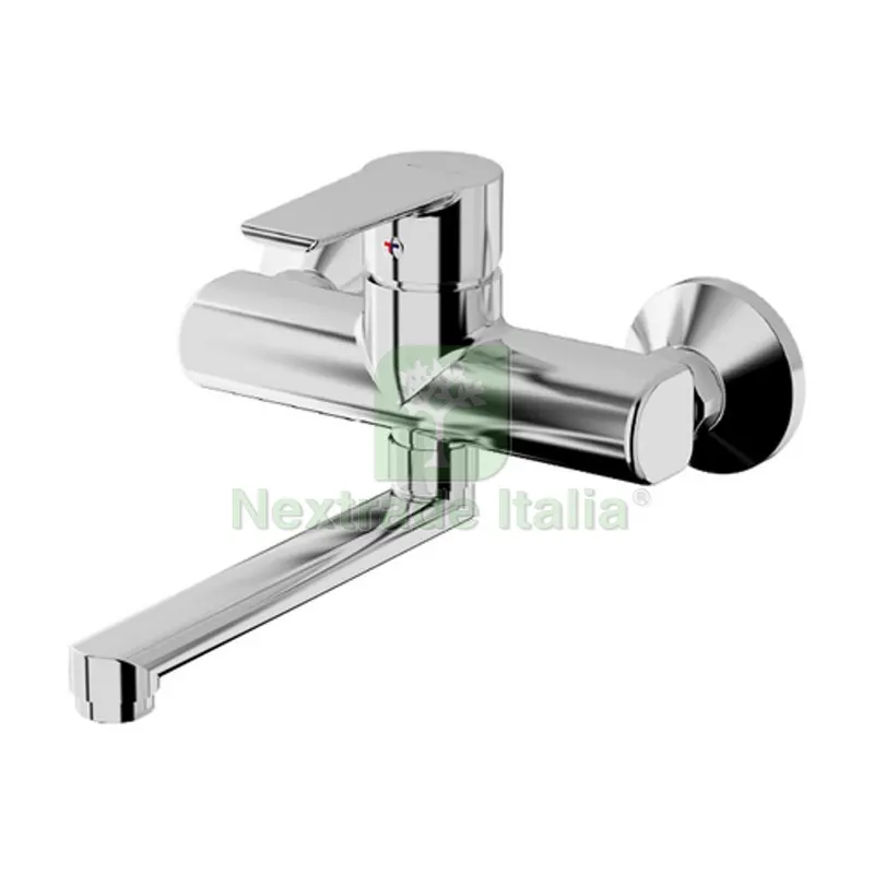 MISCELATORE MONOCOMANDO LAVELLO A MURO LINEA TEN Cromo — Rubinetti e valvole — rif. FERX.DIA276-T350 MISCELATORE MONOCOMANDO LAVELLO A MURO LINEA TEN Cromo — Rubinetti e valvole — rif. FERX.DIA276-T350