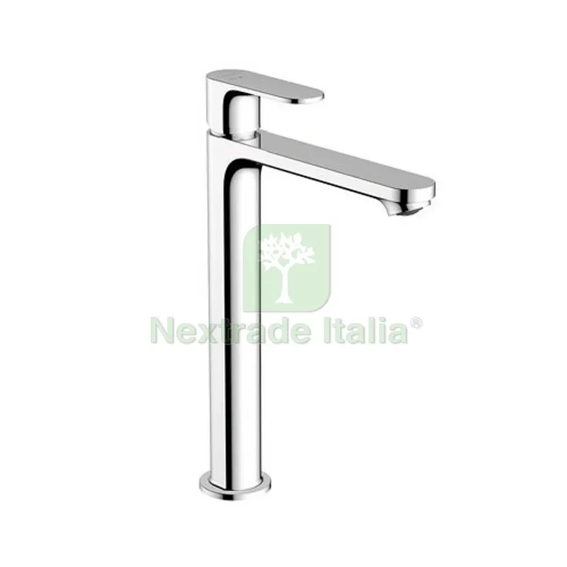 MISCELATORE MONOCOMANDO LAVABO ALTO SENZA SCARICO REBRIS S Cromo — Rubinetti e valvole — rif. FERX.DIA277-R011-CR