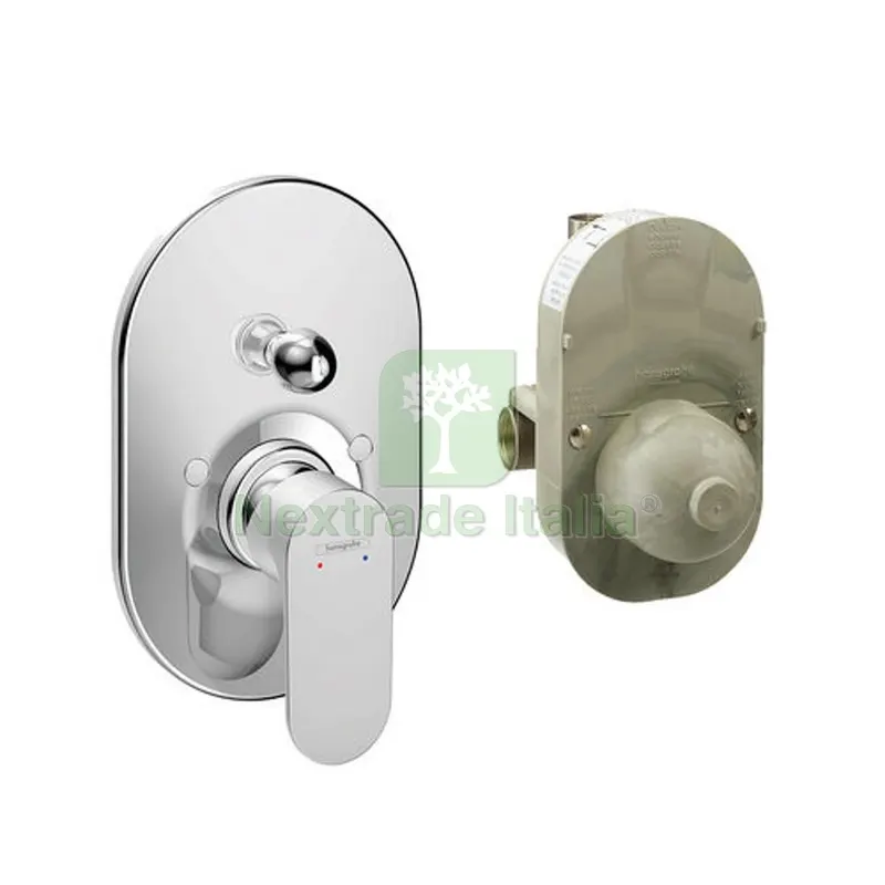 MISCELATORE MONOCOMANDO DOCCIA CON DEVIATORE REBRIS S Cromo — Rubinetti e valvole — rif. FERX.DIA277-R045-CR